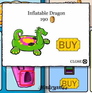 Hidden-Inflatable Dragon