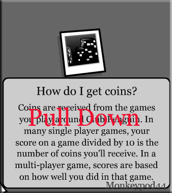 Pull Down Coins Instruction
